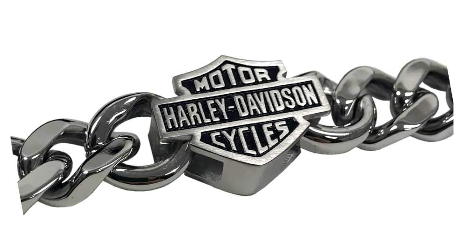 Harley-Davidson  S925 チェーン ブレスレット チェーンブレスレット ハーレーダビッドソン80s シルバー925刻印あり